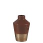 FLORERO PORCELANA GRANATE 13*13*20H CM