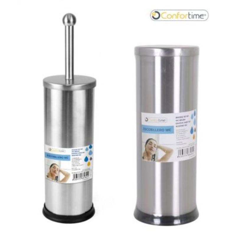 ESCOBILLERO WC INOX CONFORTIME