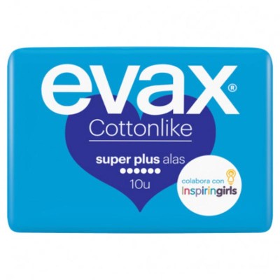 EVAX COTTON LIKE SUP PLUS ALAS X 10 UDS