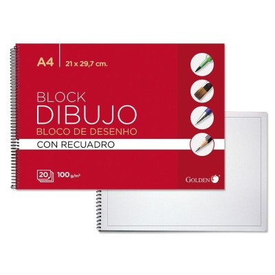 CUADERNO DE DIBUJO A4 PICTURE C/RECUADRO