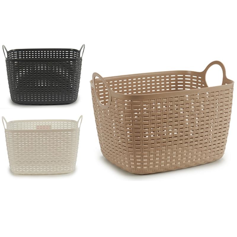 CAPAZO RATTAN GR. RECTANGULAR ASAS SURT. 4 COL