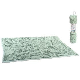 ALFOMBRA BAÑO CHENILLA 45X75 CM VERDE