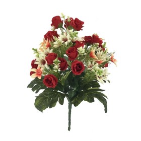 BOUQUET SILVESTRE ROSITAS ROJO