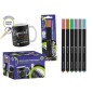 SET 2 ROTULADORES METALICOS LETTERING PUNTA PINCEL