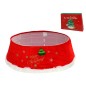 FALDON ARBOL NAVIDAD ROJO 61X77X26 CM.