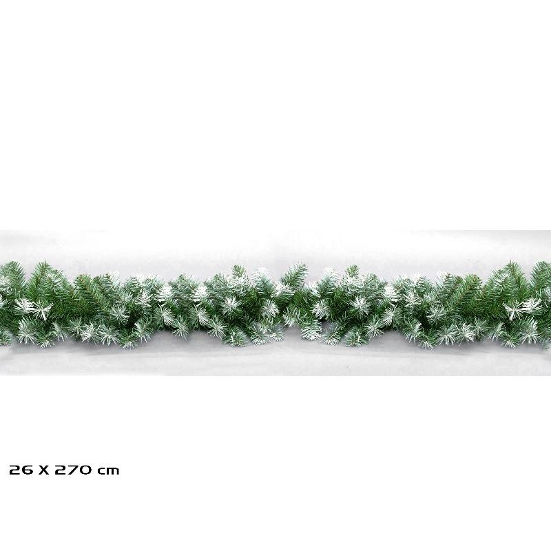 GUIRNALDA ESPUMILLON NEVADA 26X270 CM.