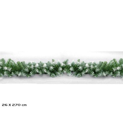 GUIRNALDA ESPUMILLON NEVADA 26X270 CM.