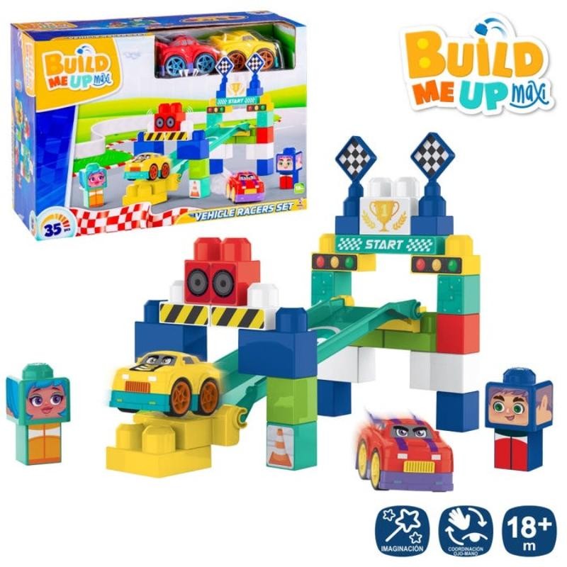 S/35 BLOQUES CONSTRUCCION COCHE 37.5X12.2X26.5 CM