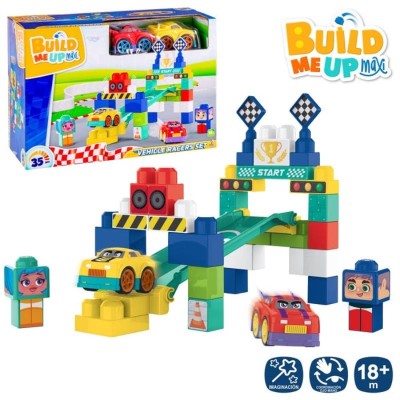 S/35 BLOQUES CONSTRUCCION COCHE 37.5X12.2X26.5 CM