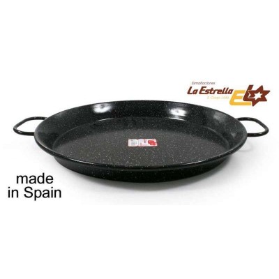 PAELLERA VALENCIANA 40CM JASPEADA