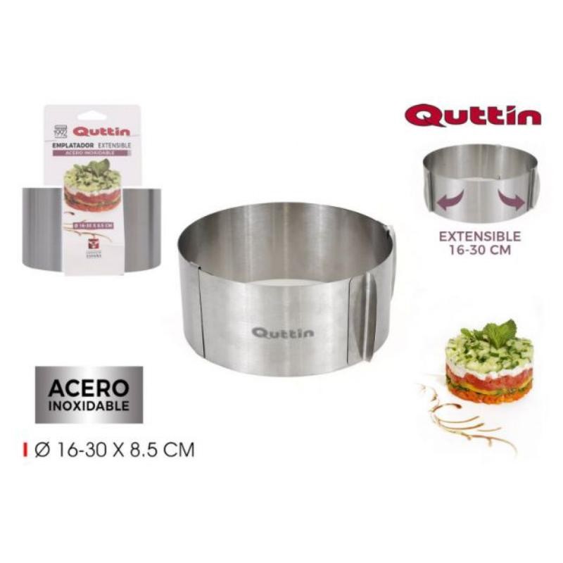 EMPLATADOR INOX EXTENSI RED 16-30 CM QUTTIN