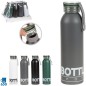BOTELLA AGUA CON CUERDA SPORT ACEROINOX SURT 650ML
