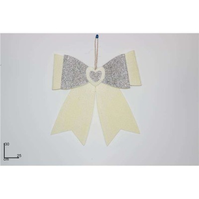 FIOCCO FELTRO 25X30 BIANCO/SILVER                 