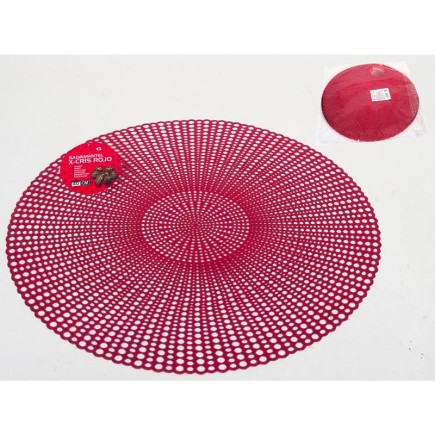 SALVAMANTEL X-CRIS ROJO 40 CM.