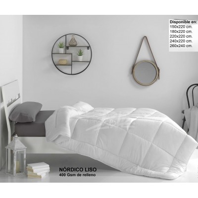 NÓRDICO BLANCO 400 GR. 220*220 BLANCO