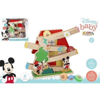 PISTA DE COCHES MADERA DISNEY 30 CM