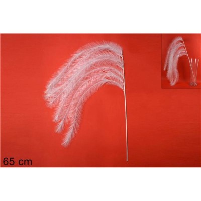 TALLO COLGANTES RAMAS EFECTO PLUMA BLANCO