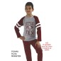 PIJAMA NIÑO MONSTER T/06-08 UNICO