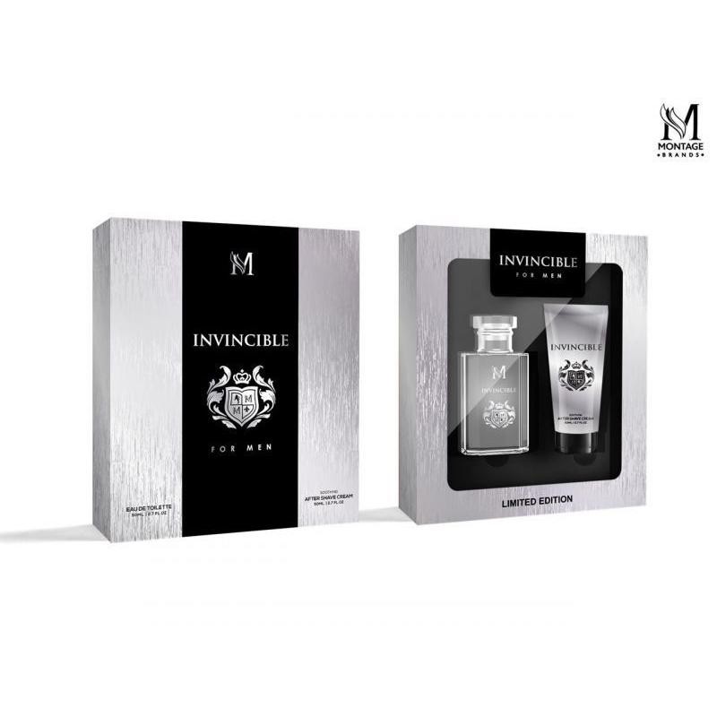 GIFT SET INVINCIBLE FOR MEN 50ML+50 ML