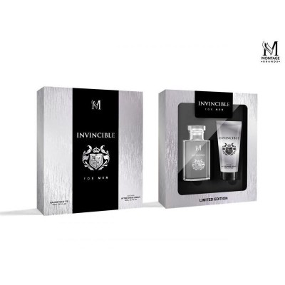 GIFT SET INVINCIBLE FOR MEN 50ML+50 ML