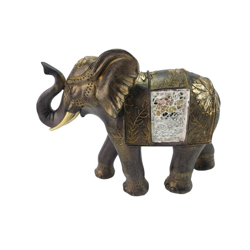 ELEFANTE POLIRESINA 25*9*18 CM