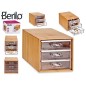 CAJA ACRILICA BAMBU ORGANIZADORA CUAD
