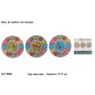 RELOJ REDONDO CON ENCAJES