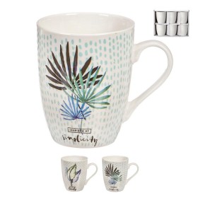 MUG HOJAS 300 ML SURT 2
