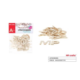BISUTERIA MADERA LETRA PM539