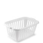 CESTA ROPA RECTANGULAR BLANCO
