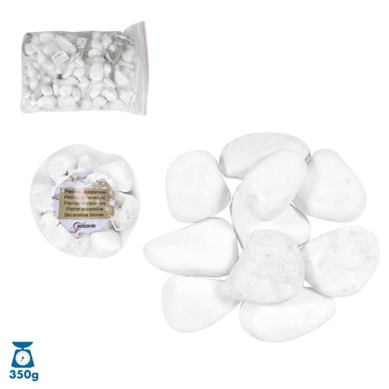 PIEDRAS DECORATIVAS COLOR BANCO 350 G