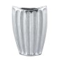 FLORERO PORCELANA PLATA 21X12X31 CM.