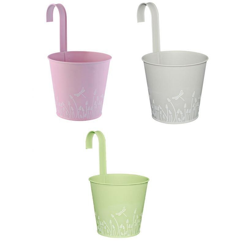 MACETA LATON 3 COL SURT 16*12*26 CM