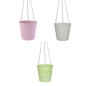 MACETA LATON 3 COL SURT 16*12*14 CM