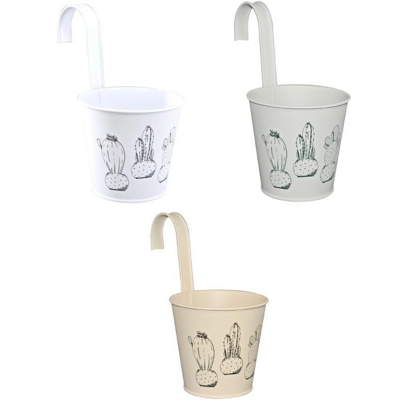 MACETA LATON 3 COL SURT 14*10*23 CM
