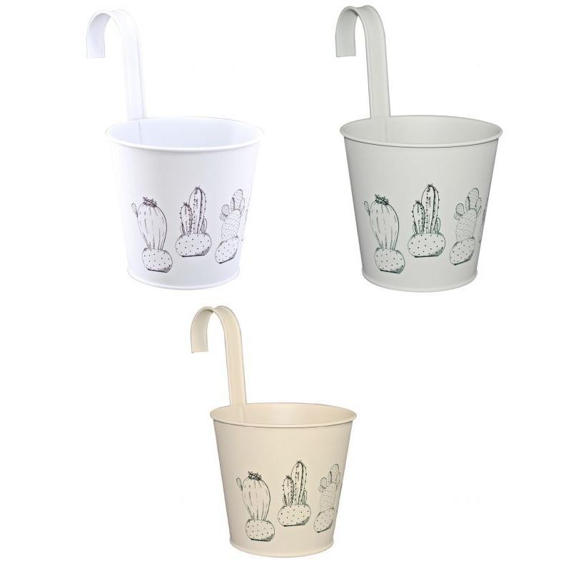 MACETA LATON 3 COL SURT 16*12*26 CM