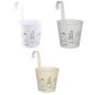 MACETA LATON 3 COL SURT 16*12*26 CM
