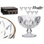 COPA HELADO 300 ML DIAMANTE FILO ORO