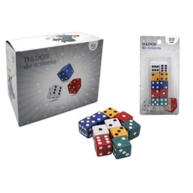 SET 10 DADOS DE COLORES