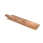 TABLA DE PICAR DE MADERA CON ASA 15X65X1.5 CM
