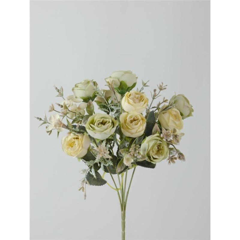 RAMO CAMELIA X5 28 CM CREMA