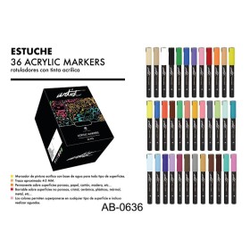 ESTUCHE ACRILICO GAMA ARTIST OR