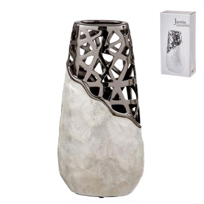 JARRON PLATA/NACAR GAMMA 30 CM