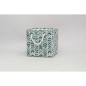 CESTA IND C/ASAS 30*30*30 AZUL/GRIS