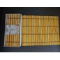 SET 4 SALAVAMANTELES BAMBU 30X40CM.               