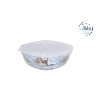 FIAMBRERA TRANSP 11 CM CUADR C/TAPA FRESHBOX