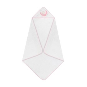 CAPA DE BAÑO 1X1 MT MOD BEAR SLEEPING BCO/ROSA