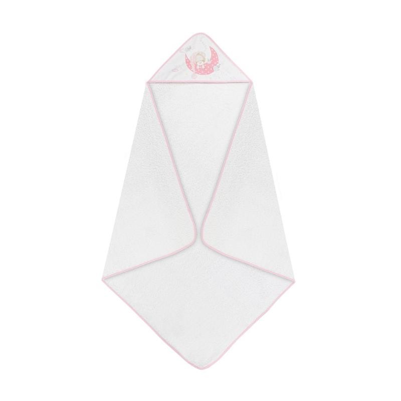 CAPA DE BAÑO 1X1 MT MOD BEAR SLEEPING BCO/ROSA