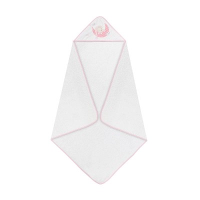 CAPA DE BAÑO 1X1 MT MOD BEAR SLEEPING BCO/ROSA