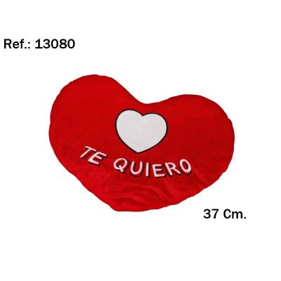 CORAZON TE QUIERO CORAZON BLANCO 37 CM